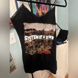 System of a Down body con dress